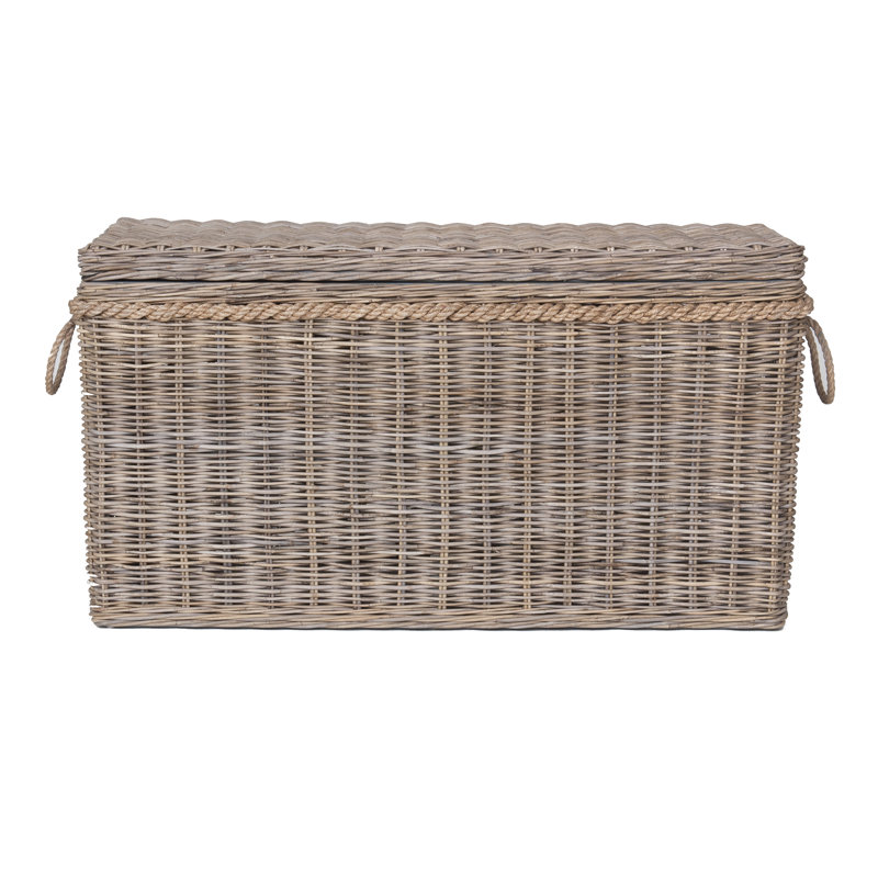 Sand & Stable Kent 2 Piece Wicker Trunk Set & Reviews Wayfair